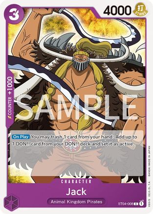 Image of Jack (ST04-008) - Revision Pack Cards
