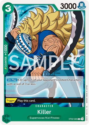 Image of Killer (ST02-005) - Revision Pack Cards