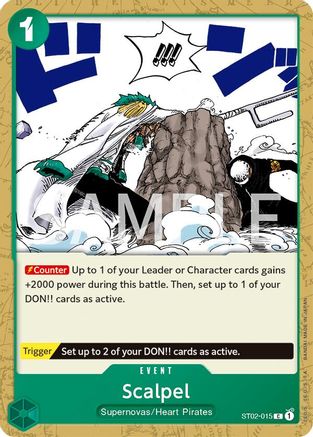 Image of Scalpel (ST02-015) - Revision Pack Cards