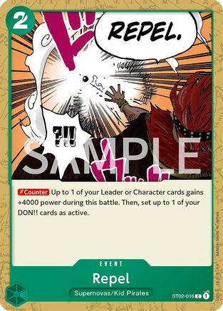 Image of Repel (ST02-016) - Revision Pack Cards
