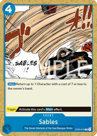 Image of Sables (ST03-015) - Revision Pack Cards
