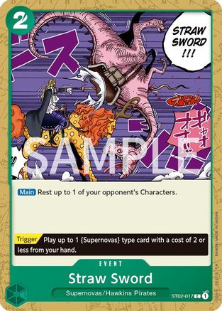 Image of Straw Sword (ST02-017) - Revision Pack Cards