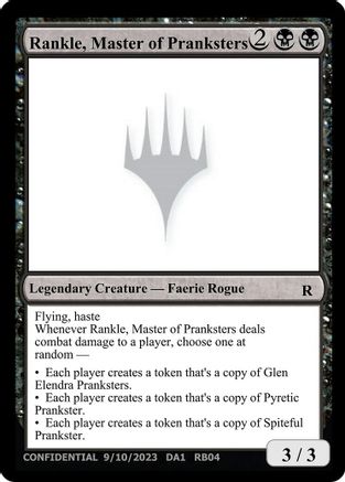 Image of Rankle, Master of Pranksters (-) - Un-Known Event Playtest Cards