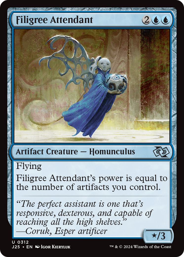 Image of Filigree Attendant (J25-312) - Foundations Jumpstart