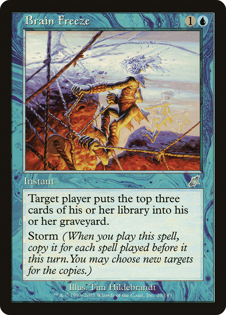 Image of Brain Freeze (SCG-029) - Scourge Foil