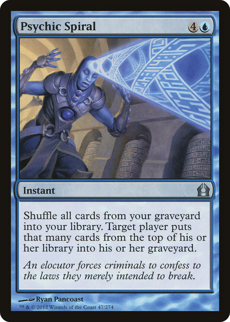 Image of Psychic Spiral (RTR-047) - Return to Ravnica