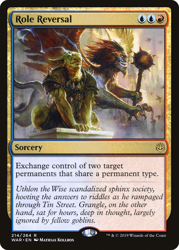 Image of Role Reversal (WAR-214) - War of the Spark Foil