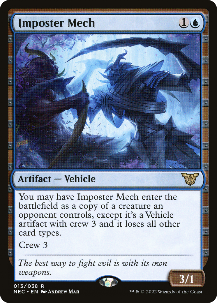 Image of Imposter Mech (NEC-013) - Neon Dynasty Commander