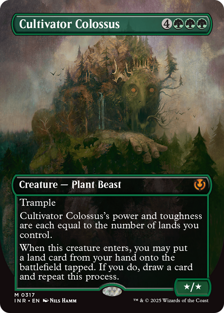 Image of Cultivator Colossus (Borderless) (INR-317) - Innistrad Remastered (Borderless)