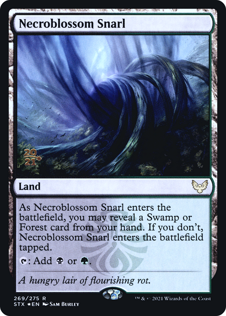 Image of Necroblossom Snarl (PRE-269) - Strixhaven: School of Mages Promos Foil