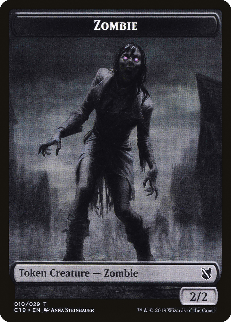 Image of Zombie (TC19-010) - Commander 2019 Tokens