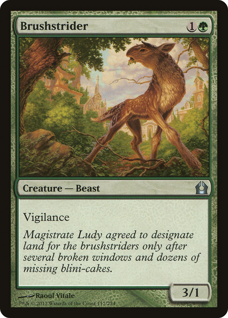 Image of Brushstrider (RTR-117) - Return to Ravnica
