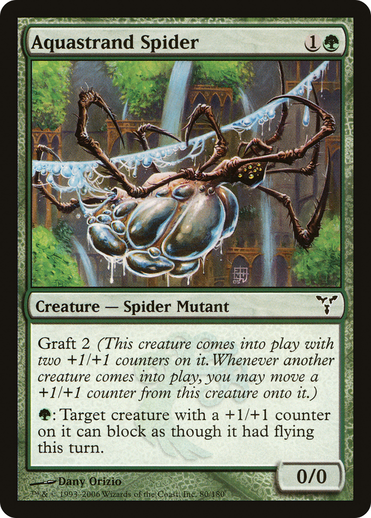 Image of Aquastrand Spider (DIS-080) - Dissension Foil