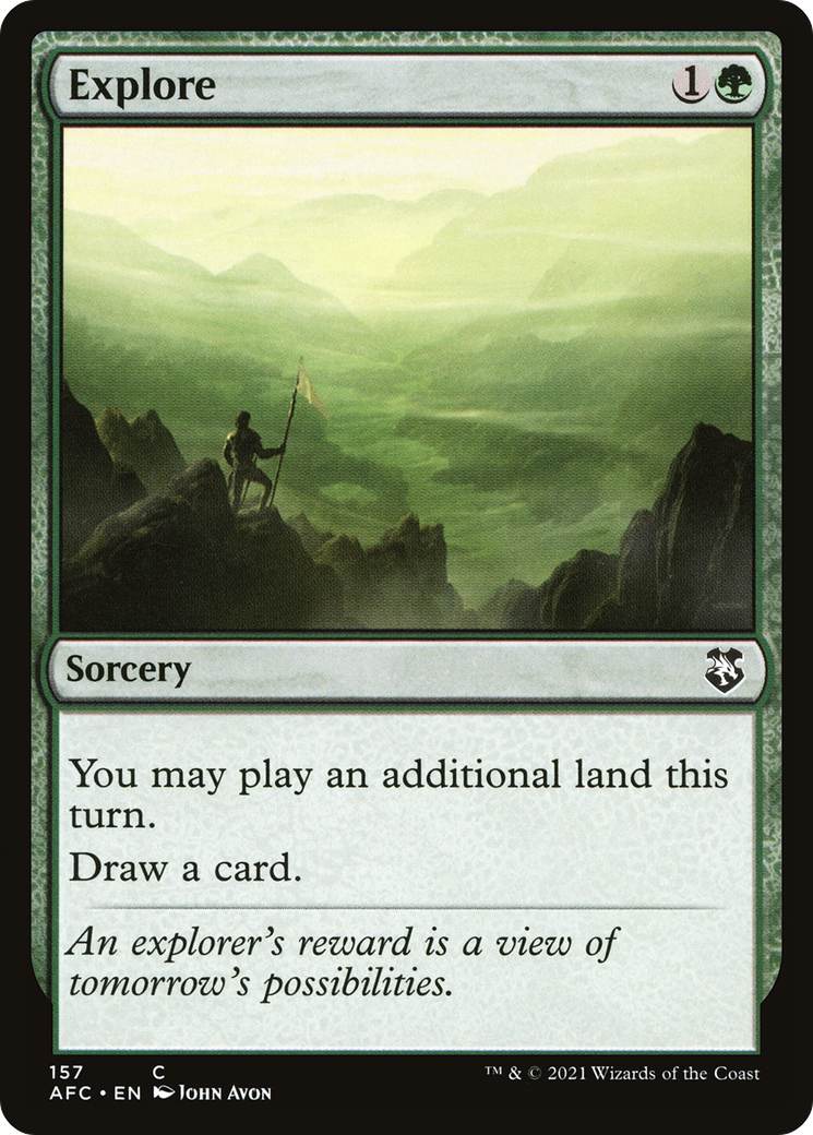 Image of Explore (AFC-157) - Forgotten Realms Commander