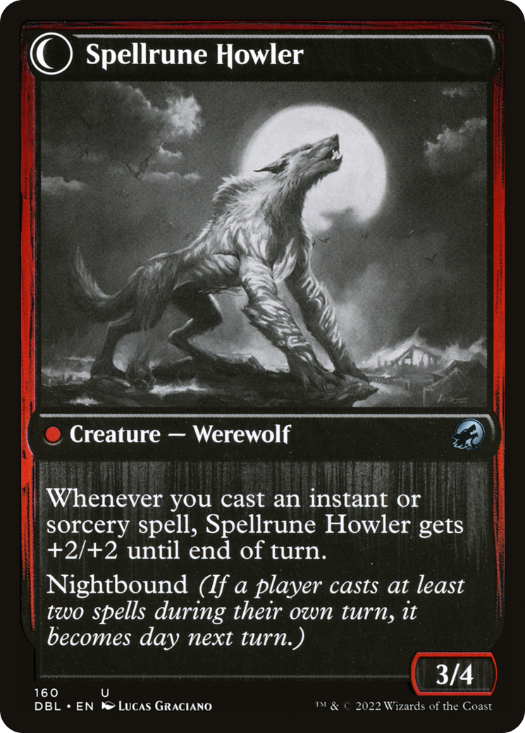 Image of Spellrune Painter (DBL-160) - Innistrad: Double Feature: (Double Faced Transform) Foil