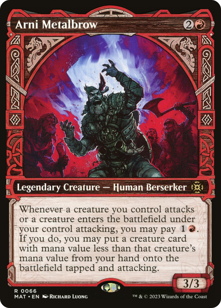 Image of Arni Metalbrow (Showcase) (MAT-066) - March of the Machine: The Aftermath: (Showcase)