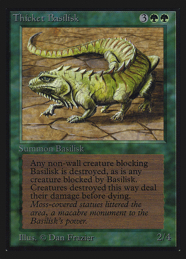 Image of Thicket Basilisk (IE) (IED-) - Intl. Collectors' Edition