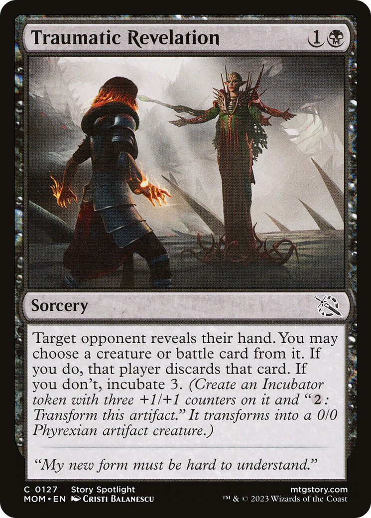 Image of Traumatic Revelation (MOM-127) - March of the Machine Foil
