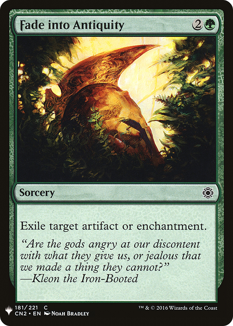 Image of Fade into Antiquity (LIST-181) - The List
