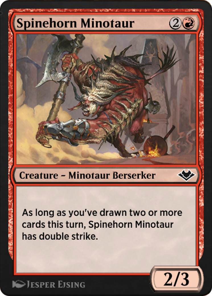 Image of Spinehorn Minotaur (J21-516) - Jumpstart: Historic Horizons