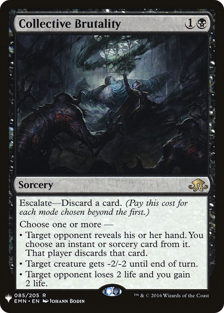 Image of Collective Brutality (LIST-085/205) - The List