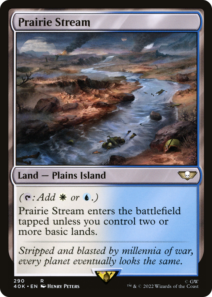 Image of Prairie Stream (40K-290) - Warhammer 40,000 Commander
