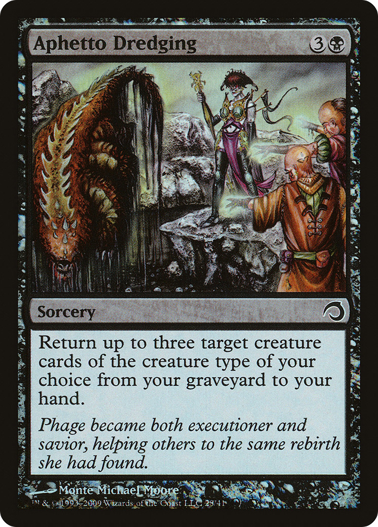 Image of Aphetto Dredging (PDS-028) - Premium Deck Series: Slivers Foil