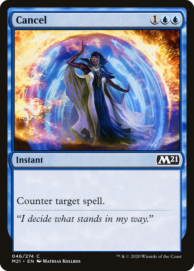 Image of Cancel (M21-046) - Core Set 2021 Foil