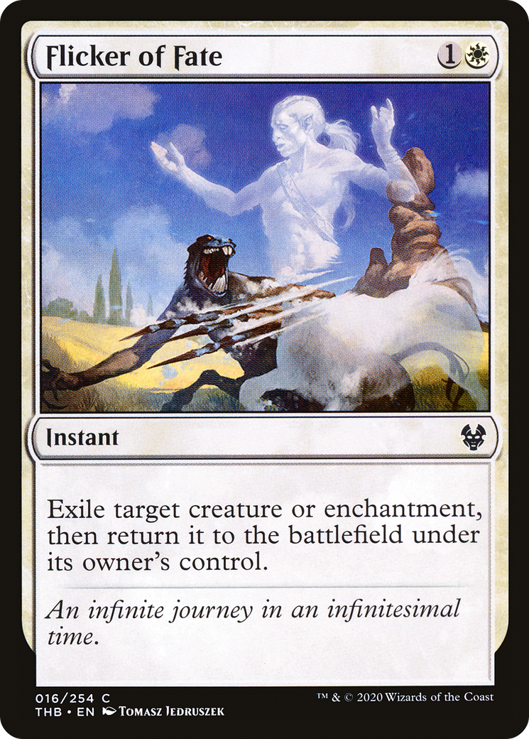 Image of Flicker of Fate (THB-016) - Theros Beyond Death Foil