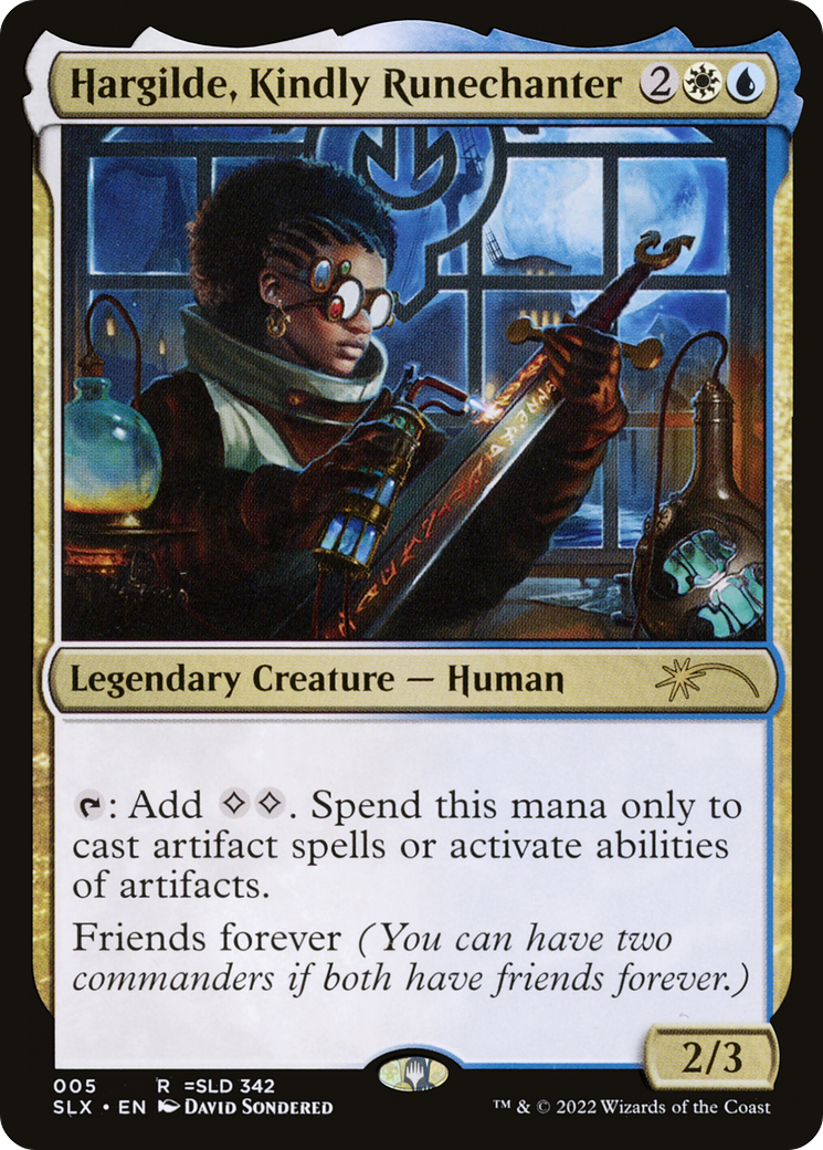 Image of Hargilde, Kindly Runechanter (SLX-005) - Universes Within