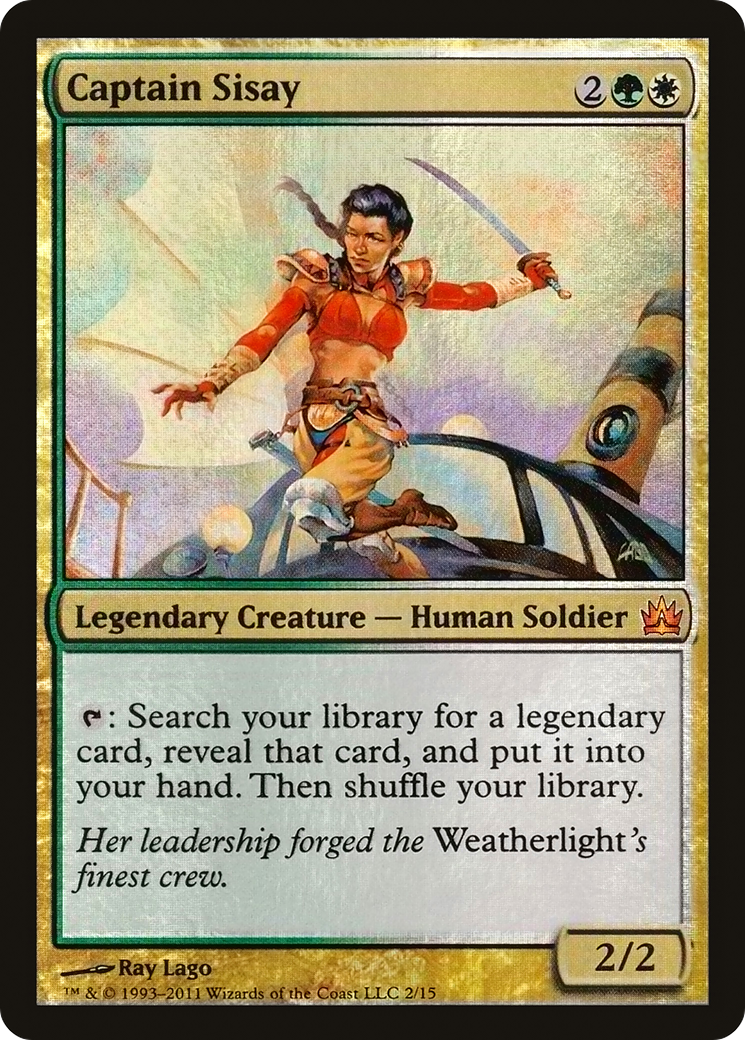 Image of Captain Sisay (V11-) - From the Vault: Legends Foil