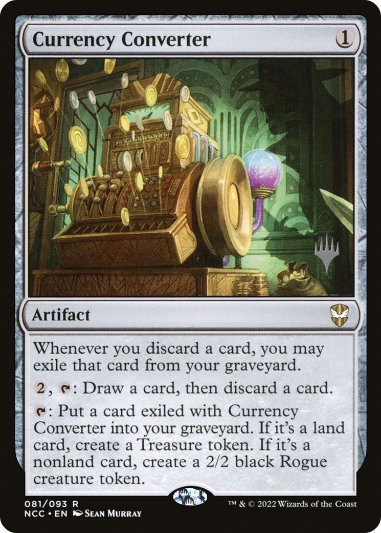 Image of Currency Converter (PPSNC-081) - New Capenna Commander Promos Foil