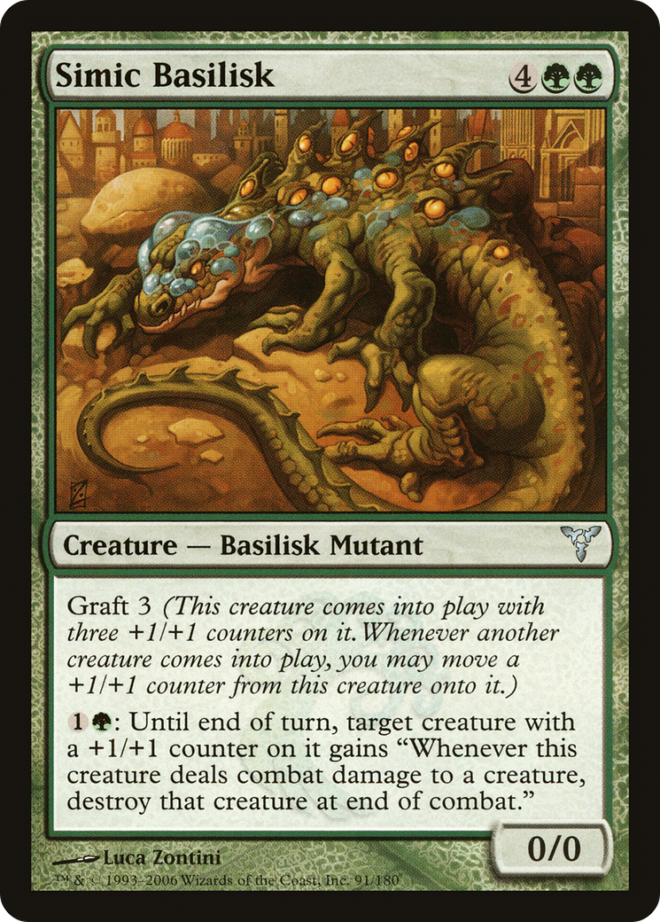 Image of Simic Basilisk (DIS-091) - Dissension