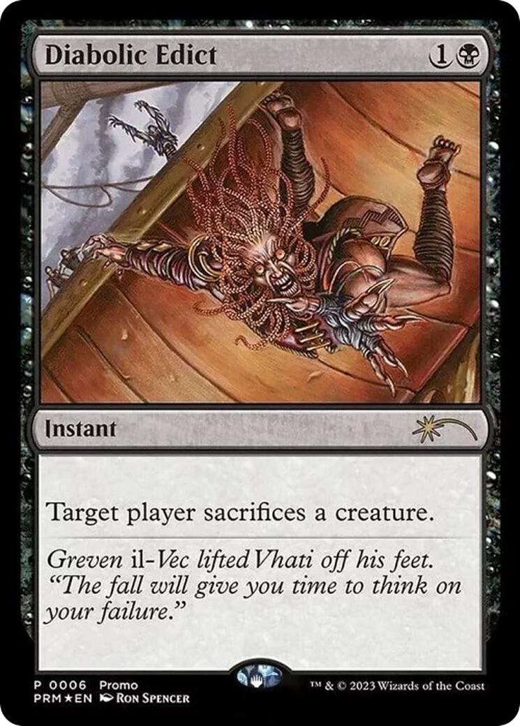 Image of Diabolic Edict (MEDIA-2024-5) - Media and Collaboration Promos Foil