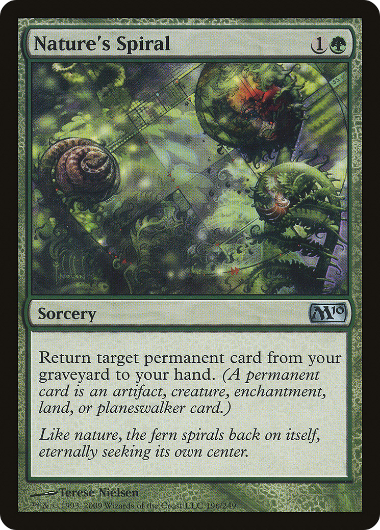 Image of Nature's Spiral (M10-196) - Magic 2010 Foil