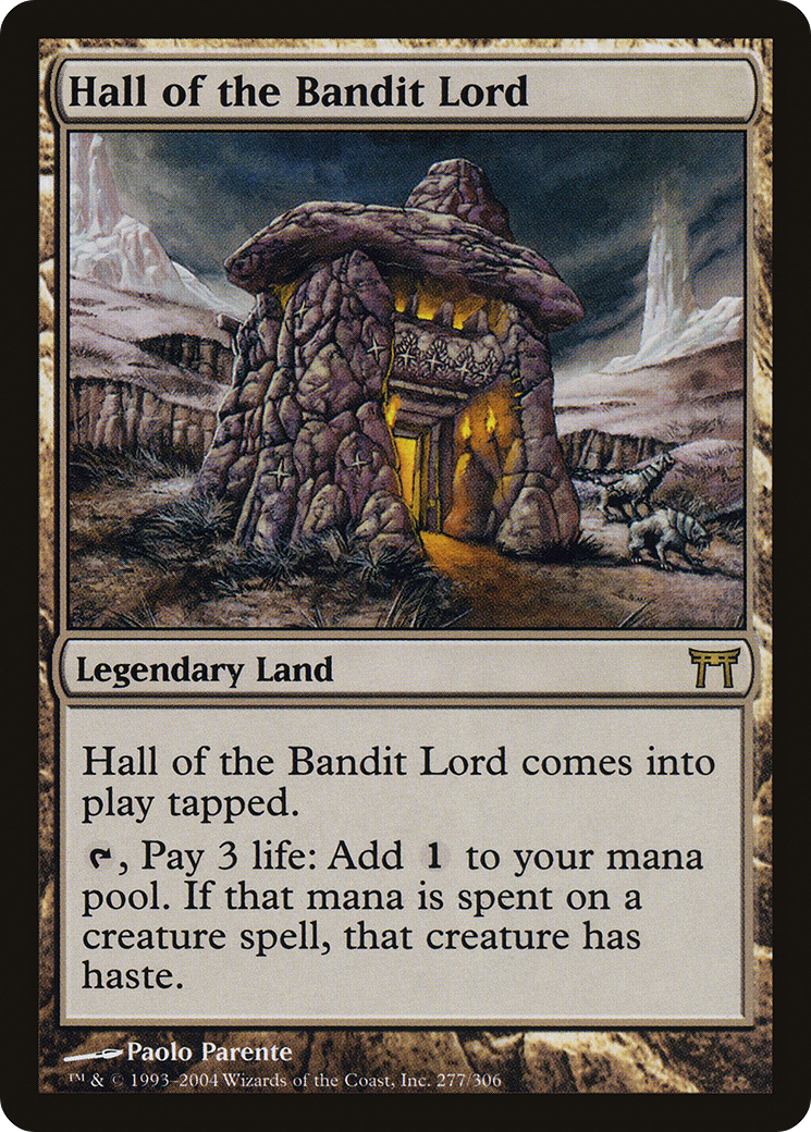 Image of Hall of the Bandit Lord (CHK-277) - Champions of Kamigawa Foil