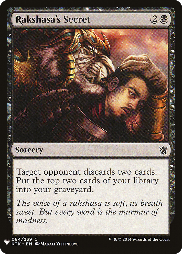 Image of Rakshasa's Secret (LIST-084) - The List