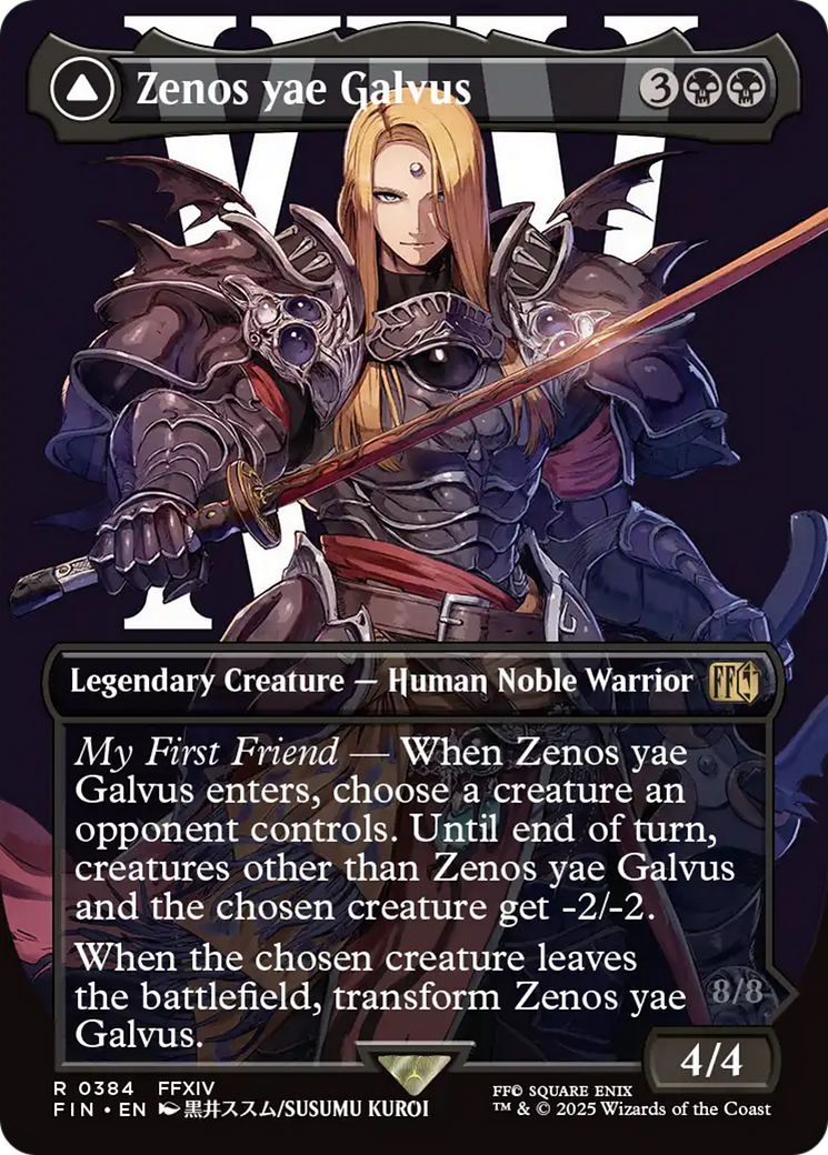 Image of Zenos yae Galvus (Borderless) (FIN-384) - FINAL FANTASY (Borderless)