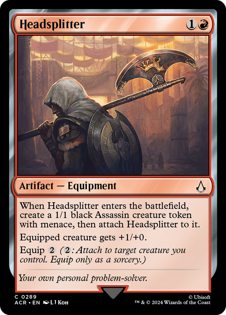 Image of Headsplitter (ACR-289) - Assassin's Creed Foil