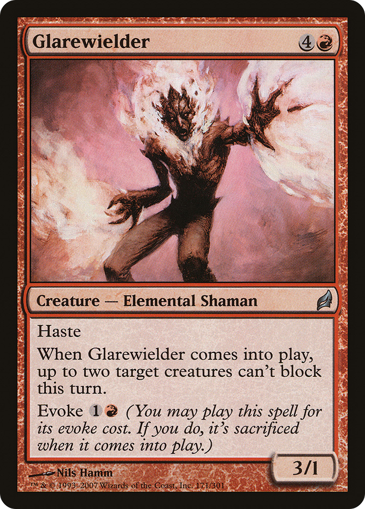 Image of Glarewielder (LRW-171) - Lorwyn Foil