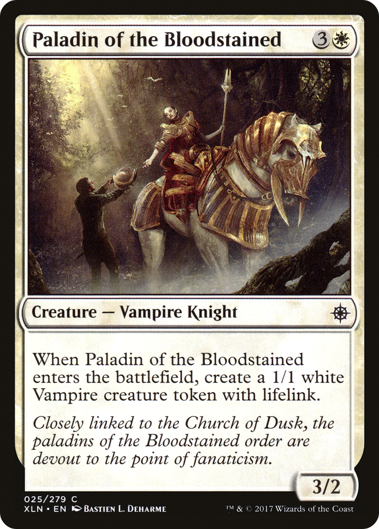 Image of Paladin of the Bloodstained (XLN-025) - Ixalan Foil