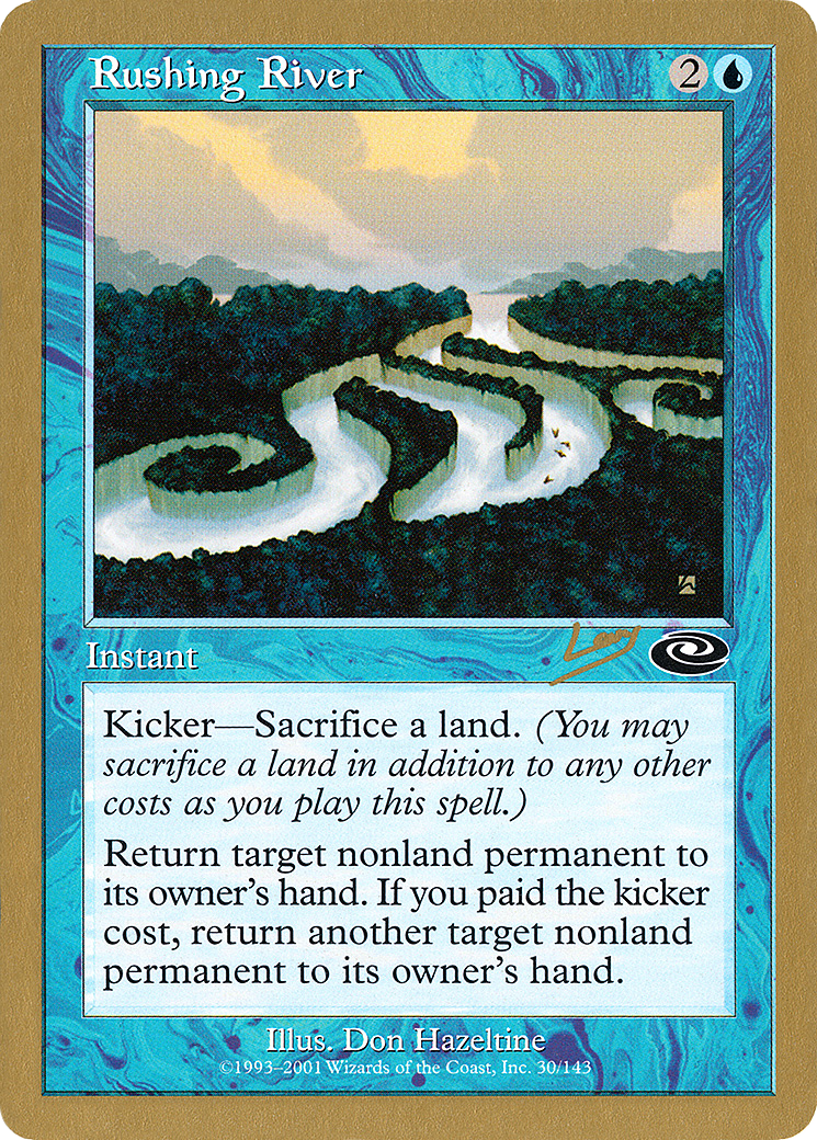 Image of Rushing River - 2002 Raphael Levy (PLS) (WCD-) - World Championship Decks 2002