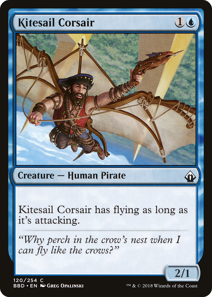 Image of Kitesail Corsair (BBD-120) - Battlebond Foil