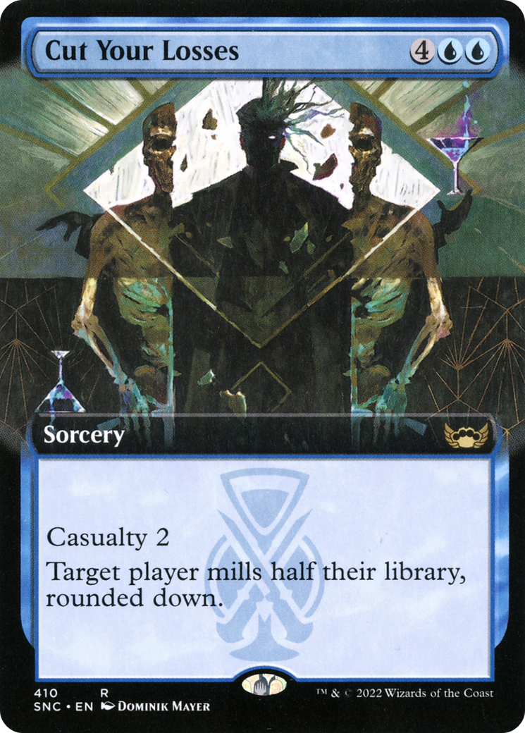 Image of Cut Your Losses (Extended Art) (SNC-410) - Streets of New Capenna: (Extended Art)