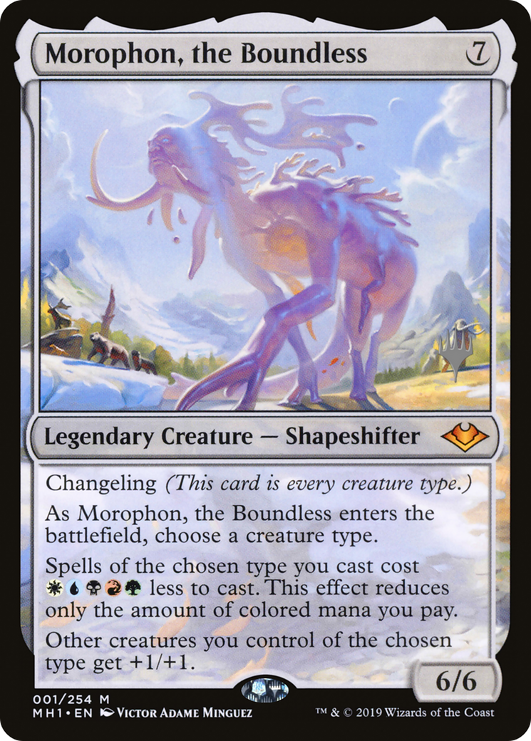 Image of Morophon, the Boundless (PPMID-001) - Modern Horizons Promos