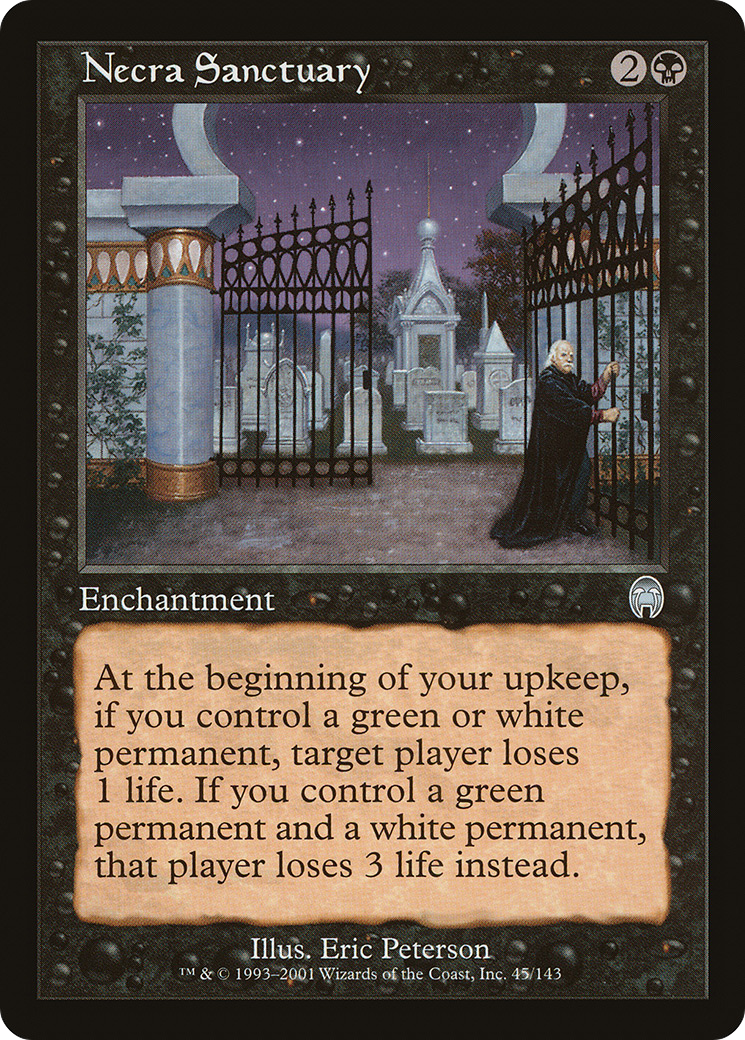Image of Necra Sanctuary (APC-045) - Apocalypse Foil
