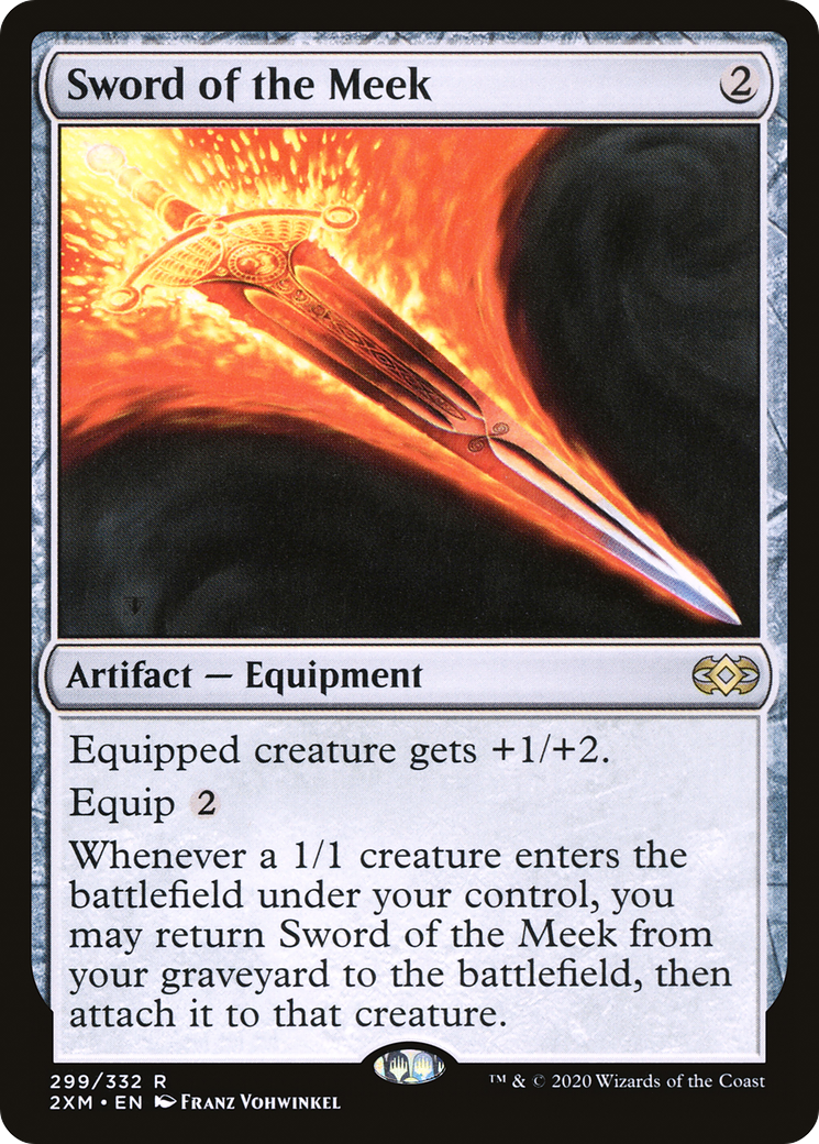 Image of Sword of the Meek (2XM-299) - Double Masters