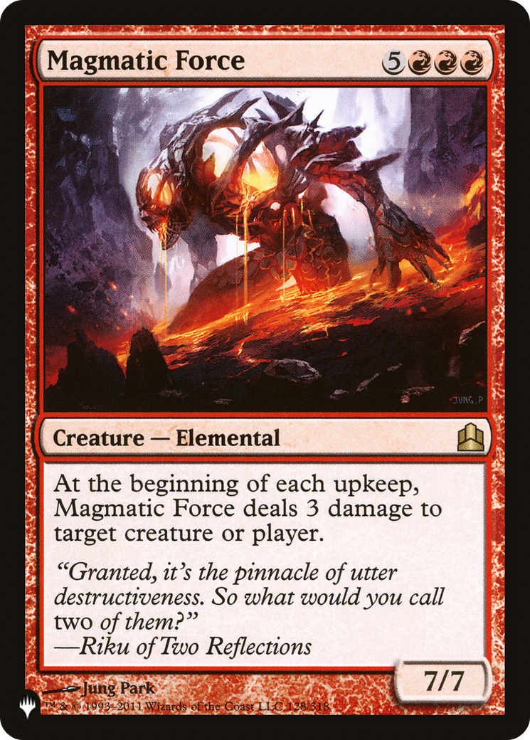 Image of Magmatic Force (LIST-CMD-128) - The List