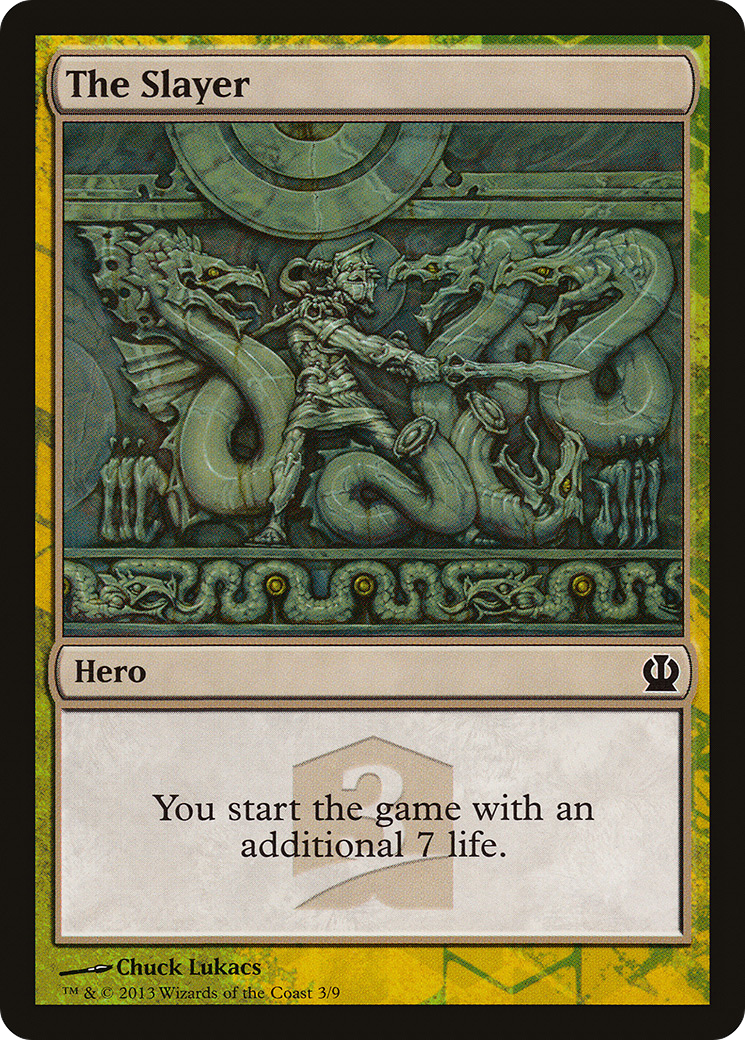 Image of The Slayer (HERO-003) - Theros Hero's Path