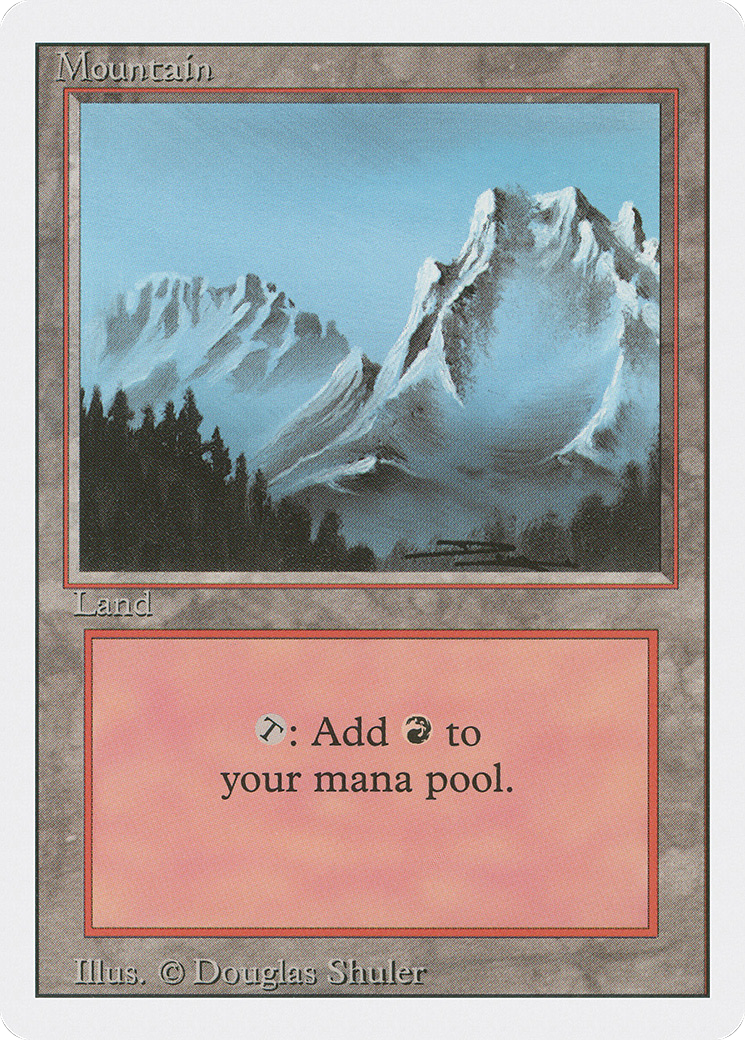 Image of Mountain (B) (3ED-291) - Revised Edition